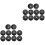 20Pcs Breathable Black Garden Orchard Grass Cloth 3