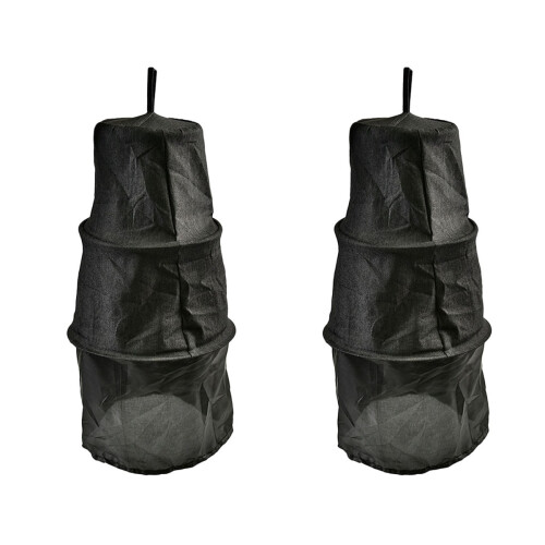 2Pcs Black Foldable Bee Catching Cage Essential Beekeeping Tool 1