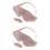 2Pcs Adjustable Masks for Sleeping Light Blocking Comfort 5