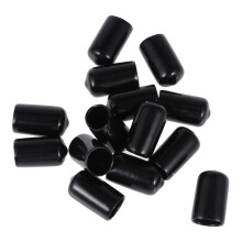 300Pcs Black Rubber Bolt Caps Protective Screw Covers Cushion Bumpers