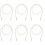 6Pcs Durable Pearl Bag Shoulder Chains Replacement Strap for DIY Purse 2