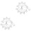 2Pcs White LED String Lights Wooden Rabbit Shape for Lighting Decor 4