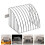 2Sets Stainless Steel Gutter Guard for Home Balcony Floor Drain Filter 6