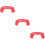 3Pcs Red Bulk Train Track Prop Creative Kids Cognitive Plaything 10