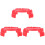 3Pcs Red Bulk Train Track Prop Creative Kids Cognitive Plaything 3