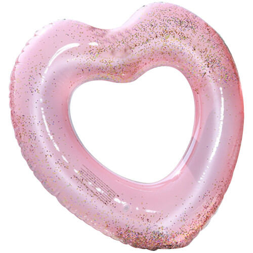 4Pcs Heart Swim Rings Durable Inflatable Pool Float Rings 2