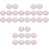 30Pcs Stone DIY Charm Pendants Durable Jewelry Making 3