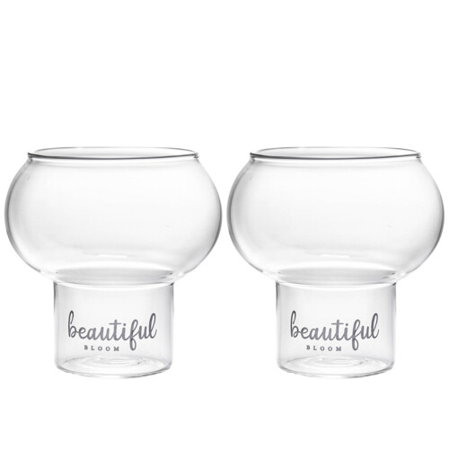 6Pcs Practical Clear Cocktail Cups for Pudding Yogurt Ice Cream