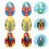 12Pcs Transforming Dinosaur Toy Set Plastic Animal Models for Kids Fun 4