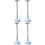 4Pcs Comfortable Handle Toilet Suction Cleaner Assorted Colors 4