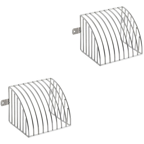 2Sets Stainless Steel Gutter Guard for Home Balcony Floor Drain Filter 2