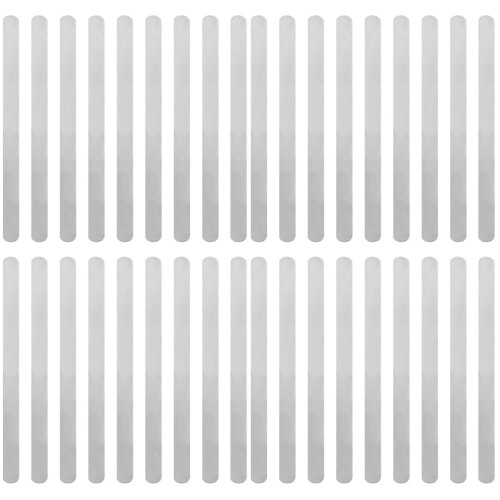 36Pcs Blank Silver Bracelets for Jewelry Making and Creative Design 2