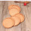 10Pcs Light Brown Wood Coasters Drink Pads Kitchen Table Decor 8