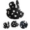 3Pcs Hats Comfortable Breathable Adjustable Travel Sunhat 8