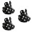 3Pcs Hats Comfortable Breathable Adjustable Travel Sunhat 6