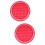 2Pcs Red Bag Bottom Base Pad Durable PU Material for Handmade DIY Bags 6