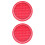 2Pcs Red Bag Bottom Base Pad Durable PU Material for Handmade DIY Bags 4