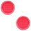 2Pcs Red Bag Bottom Base Pad Durable PU Material for Handmade DIY Bags 5