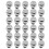 150Pcs Silver Case Rivets Zinc Alloy Studs for Bag Decoration 1