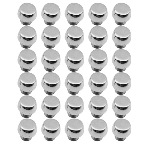 150Pcs Silver Case Rivets Zinc Alloy Studs for Bag Decoration
