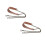 2Pcs Brown Replacement Strap with Metal Chain for Handbags 8