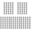 150Pcs Silver Case Rivets Zinc Alloy Studs for Bag Decoration 2