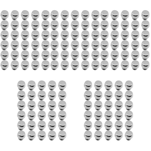 150Pcs Silver Case Rivets Zinc Alloy Studs for Bag Decoration 2