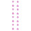 16Pcs Manicure Embossed Nail Mold Pink DIY Nail Art Frame Tools 8