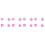 16Pcs Manicure Embossed Nail Mold Pink DIY Nail Art Frame Tools 4