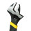 STANLEY (200mm, Black/Yellow) Stanley Adjustable Wrench 3