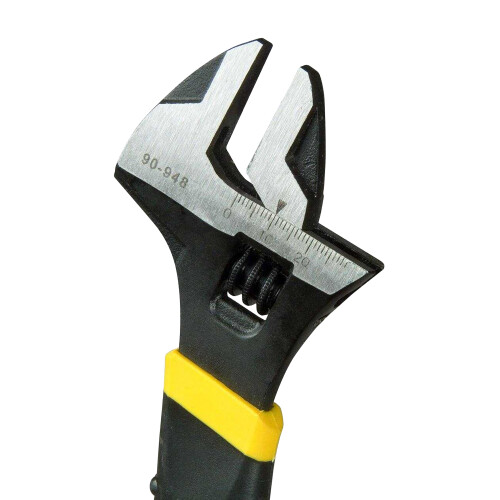 STANLEY (200mm, Black/Yellow) Stanley Adjustable Wrench 2