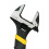 STANLEY (200mm, Black/Yellow) Stanley Adjustable Wrench 4