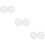 6Pcs White Dumplings Mold Reusable Home Kitchen Dumpling Jiaozi Maker 9