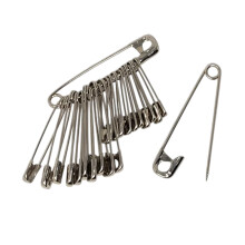 Korbond Nickel Plated Safety Pins