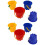 8Pcs Kids Beach Playsets Durable Plastic Sand Toys Assorted 5
