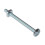 Forgefix Forgefix Roofing Bolts & Square Nuts, Zp 1