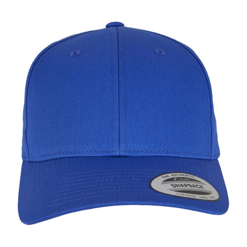(One Size, Royal Blue) Flexfit Unisex Curved Classic Snapback Cap