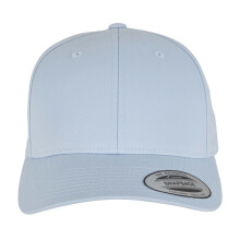 (One Size, Light Blue) Flexfit Unisex Curved Classic Snapback Cap