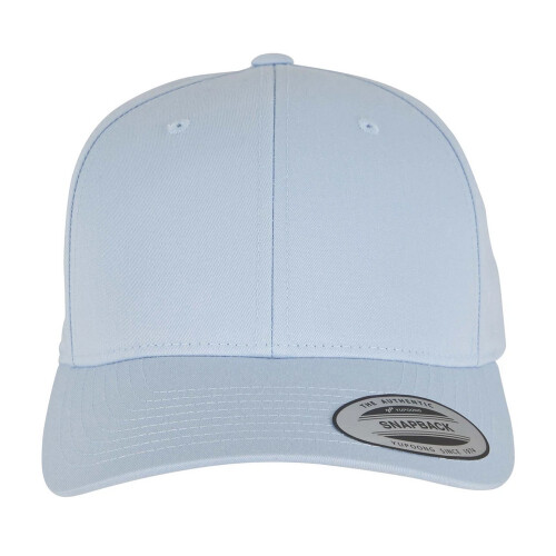 (One Size, Light Blue) Flexfit Unisex Curved Classic Snapback Cap