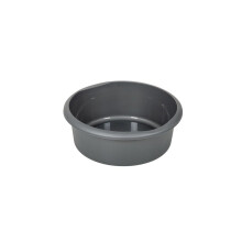 (One Size, Metallic Black) Addis Round Washing Up Bowl