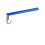 (One Size, Blue) Ezi-Kit Folding Saddle Rack 2