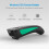 Wireless 1D Barcode Scanner C740, 165ft Range, Rechargeable Battery 8