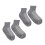 2 Paar breite Socken mit Grips S dunkelgrau 14