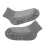 2 Paar breite Socken mit Grips S dunkelgrau 9