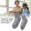 2 Paar breite Socken mit Grips S dunkelgrau 4