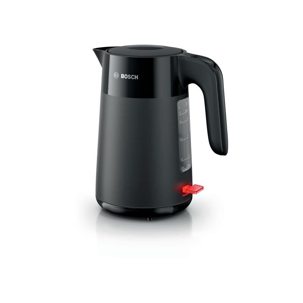 New Bosch Kettle - Twk2m163 Mymoment - Matte - Cup Indicator - Water Level Visible On The Handle Black