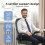 Ergonomic Office Computer Chair PU Leather Swivel 5