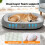 Skylos Pet Bed Large Washable Plush Orthopedic 2