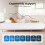 Lavio Mattress Topper Pillowtop Memory Foam Cover 5