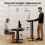 Levede Electric Adjustable Standing Desk Black 4